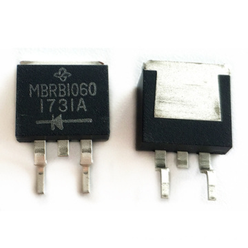 Diode Schottky 60V 10A 3-Pin(2+Tab) TO-263AB T/R  MBRB1060